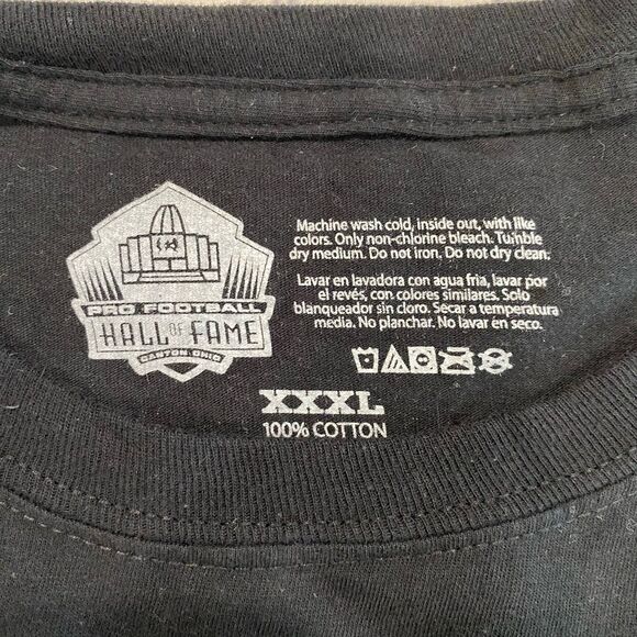 Pro Football T-Shirt Men’s Size XXXL Black Hall of Fame Wide Receiver Legends - Picture 3 of 9